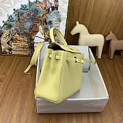 Hermes Kelly Bag 25 Light Yellow Togo Gold 25cm - 3