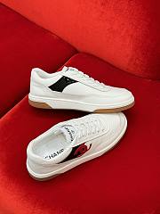 Chanel White Red Sneaker - 4