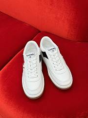 Chanel White Red Sneaker - 2