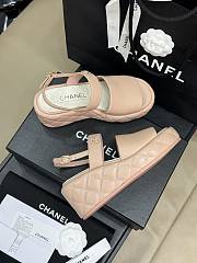 Chanel Pink Sandal Heel - 3