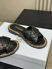 Chanel Black Slides 08 - 4