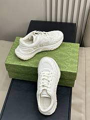 Gucci Interlocking G White Sneakers - 5