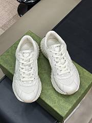 Gucci Interlocking G White Sneakers - 3