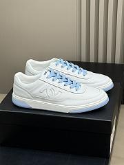 Chanel Sneaker White Blue - 1