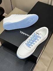 Chanel Sneaker White Blue - 5