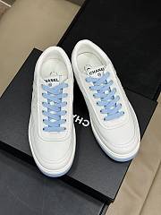 Chanel Sneaker White Blue - 3