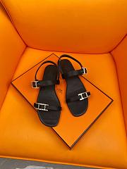 Hermes Black Sandal 01 - 1