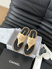 Chanel Beige Slides 02 - 1