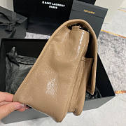 YSL Niki Medium Beige Bag 28x20.5x8.5cm - 3