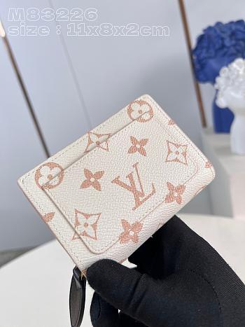 Louis Vuitton LV Wallet White 11x8x2cm