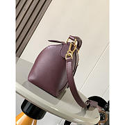 Loewe Puzzle Small Bag In Wine Calfskin 24cm - 5