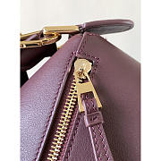 Loewe Puzzle Small Bag In Wine Calfskin 24cm - 2