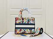 Dior Medium Lady D-Lite Bag White Multicolor Fantastica 24 x 20 x 11 cm - 4