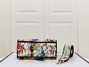 Dior Medium Lady D-Lite Bag White Multicolor Fantastica 24 x 20 x 11 cm - 5