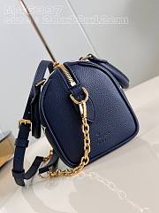 Louis Vuitton LV Speedy Bandoulière 20 Navy Blue 20.5 x 13.5 x 12 cm - 4