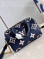 Louis Vuitton LV Speedy Bandoulière 20 Navy Blue 20.5 x 13.5 x 12 cm - 2