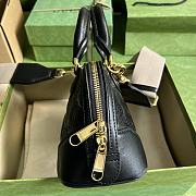 Gucci GG Matelassé Handbag Black 19x13x10cm - 6