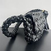 Bottega Veneta Kalimero Città Black 25x18x5.5cm - 3