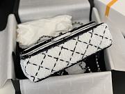 Chanel Medium 24P Flap Bag Sequin White Bag 25cm - 6