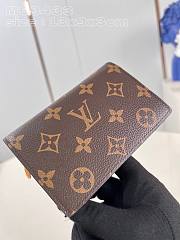 Louis Vuitton LV Monogram Portefeuilles Juliette 13x9x3cm - 4