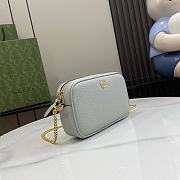 Gucci GG Marmont Mini Shoulder Bag Grey 18.5x11x4cm - 5