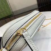 Gucci GG Marmont Mini Shoulder Bag Grey 18.5x11x4cm - 3