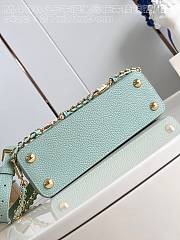 Louis Vuitton LV Capucines BB Jade Green 26.5 x 17.5 x 9 cm - 6