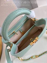 Louis Vuitton LV Capucines BB Jade Green 26.5 x 17.5 x 9 cm - 5