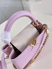 Louis Vuitton LV Capucines BB Pink 26.5 x 17.5 x 9 cm - 4