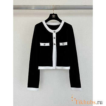 Chanel Cashmere Cardigan Black