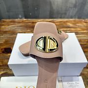 Dior Forever Heeled Slide Pink - 5