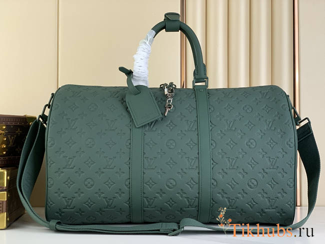 Louis Vuitton LV Keepall Bandoulière 50 Forest Green 50 x 29 x 23 cm - 1