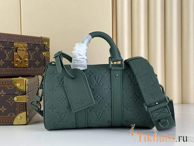 Louis Vuitton LV Keepall Bandoulière 25 Forest Green 25 x 15 x 11 cm - 1