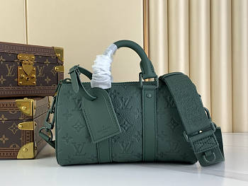 Louis Vuitton LV Keepall Bandoulière 25 Forest Green 25 x 15 x 11 cm