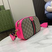 Gucci Ophidia GG Small Crossbody Bag Pink 24x15x17cm - 2