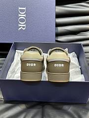 Dior B27 Low-Top Sneaker Khaki Beige Smooth - 5