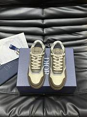 Dior B27 Low-Top Sneaker Khaki Beige Smooth - 2