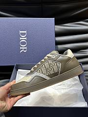 Dior B27 Low-Top Sneaker Khaki Beige Smooth - 4