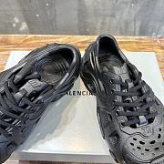 Balenciaga Caged Lace Up Black Sneaker - 3