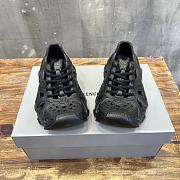 Balenciaga Caged Lace Up Black Sneaker - 2