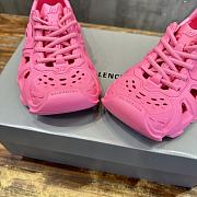 Balenciaga Caged Lace Up Pink Sneaker - 2