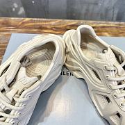 Balenciaga Caged Lace Up Beige Sneaker - 2