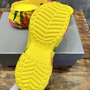 Balenciaga x Croc Tulip Yellow Sandals - 5