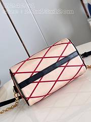 Louis Vuitton LV Speedy Bandoulière 20 Beige Red 20.5 x 13.5 x 12 cm - 5