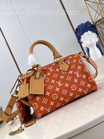 Louis Vuitton Speedy P9 Bandoulière 25 Orange 25x15x15cm