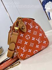 Louis Vuitton Speedy P9 Bandoulière 25 Orange 25x15x15cm - 2