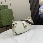 Gucci Moon Side Mini Shoulder Bag White 24x12x5cm - 5