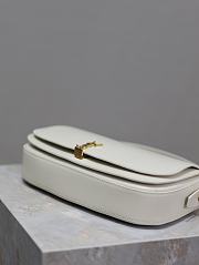 YSL Voltaire Mini Shoulder Bag White 21x11x4.5cm - 5