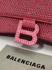 Balenciaga Hourglass Pink Top Handle Bag 23x10x24cm - 3