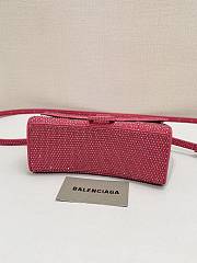 Balenciaga Hourglass Pink 19cm - 5